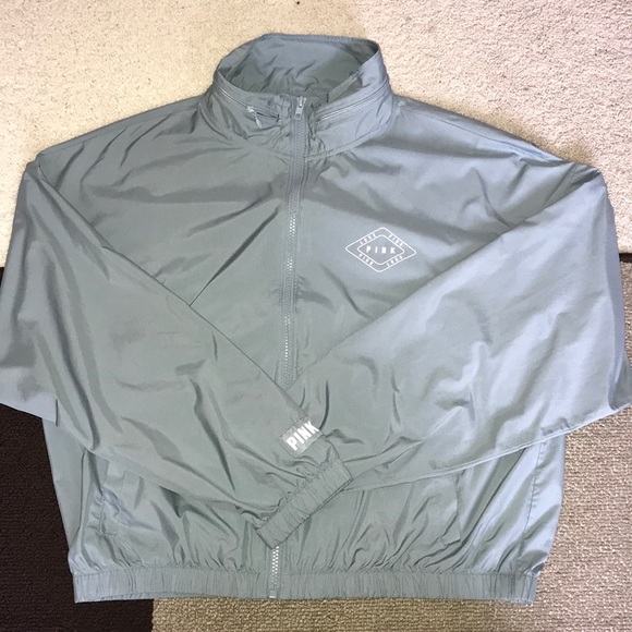 PINK Victoria's Secret Jackets & Blazers - Warm Blue Windbreaker - VICTORIA SECRET PINK